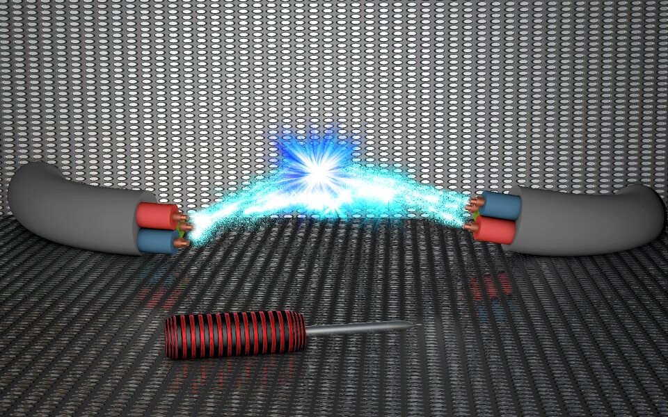 Industry metal screwdriver
