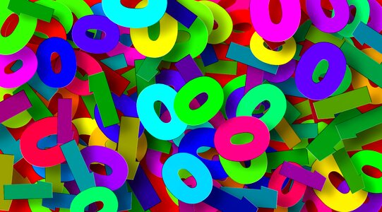 Binary pattern bright