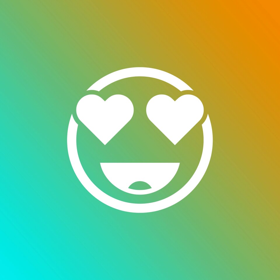 Gradient love Free illustrations