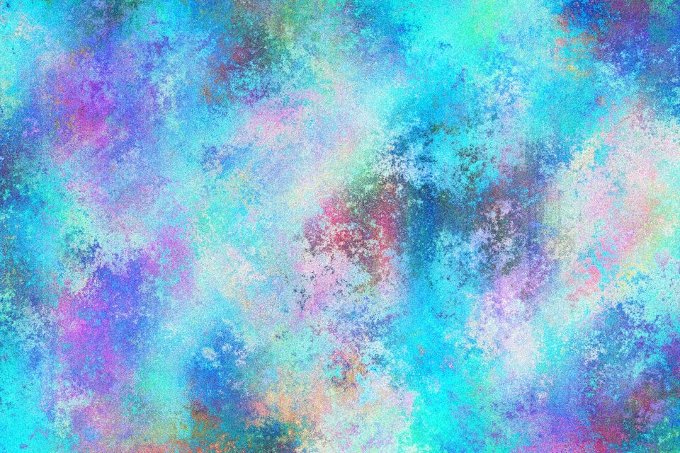 Watercolor vintage colorful