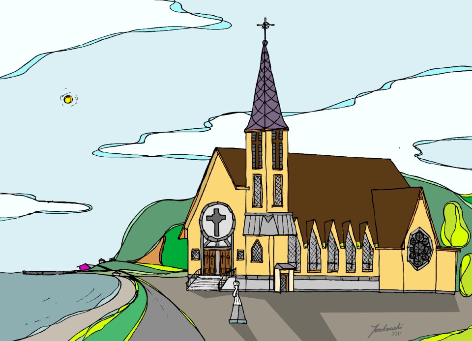 Church gaspesie architecture