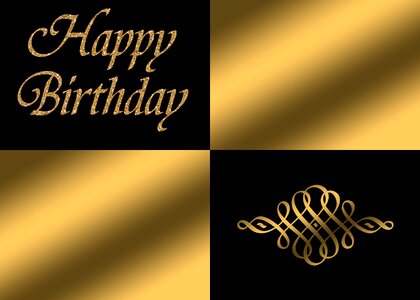 Decorative greeting greeting card
