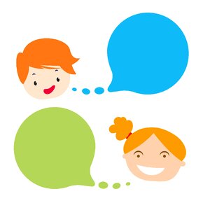 Clipart the speech bubble Free illustrations