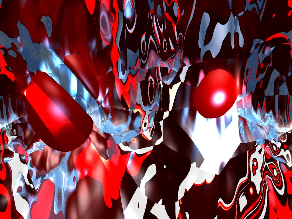 Color red ball