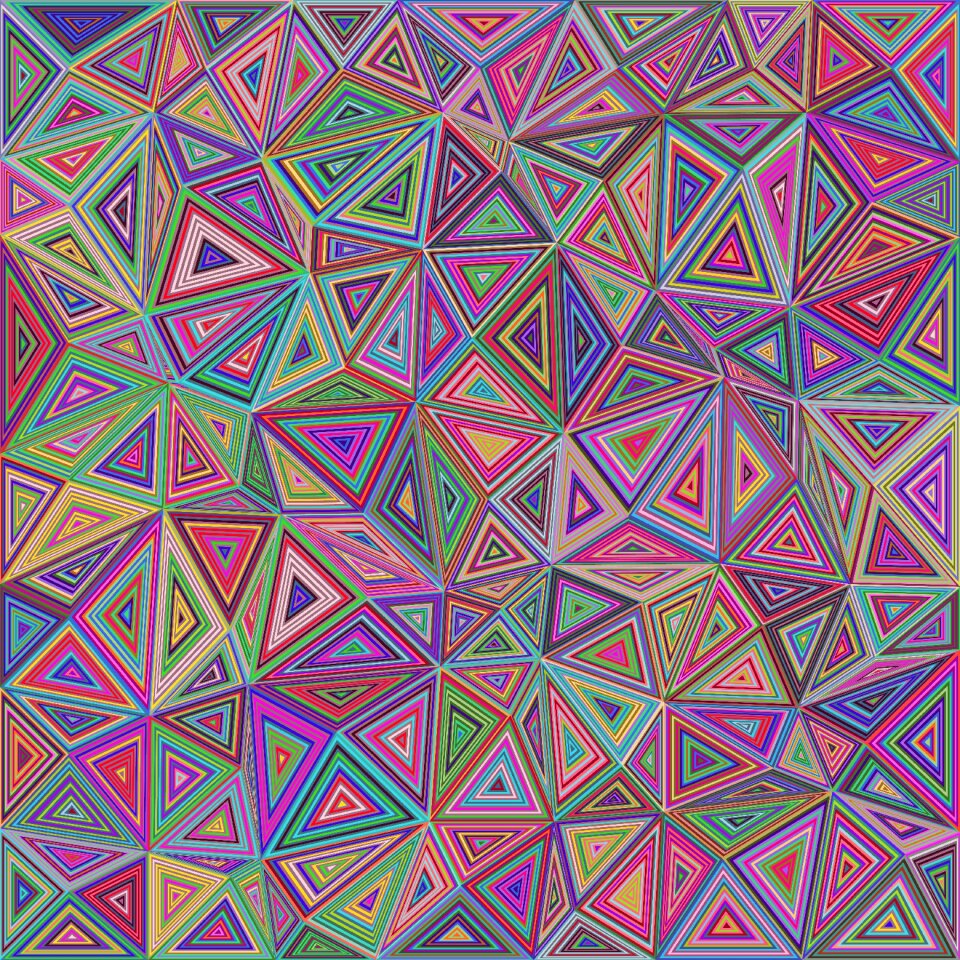 Polygon polygonal triangular