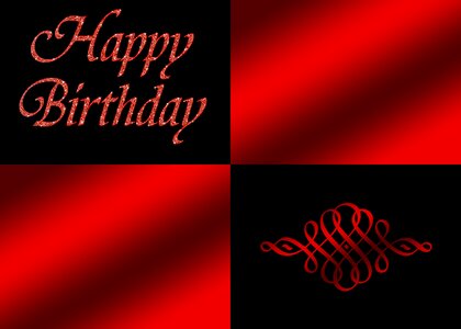 Decorative greeting greeting card