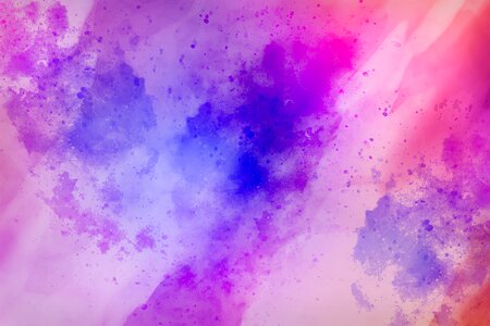 Watercolor vintage colorful