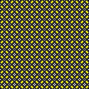Flower black white modern