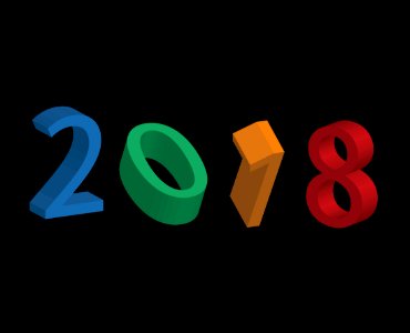 2018 best wishes Free illustrations
