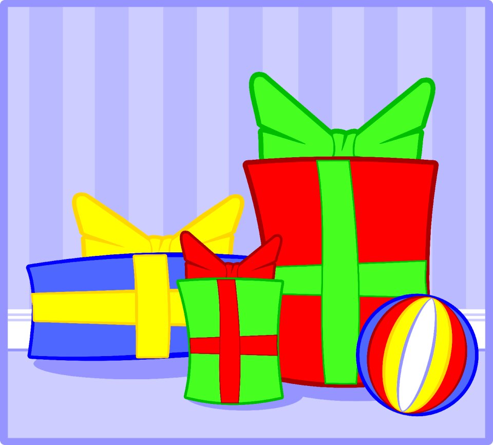 Holiday red decoration