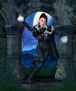 Gothic 3d photoshop