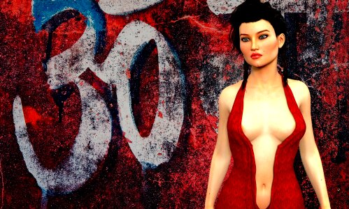 Art female glamour