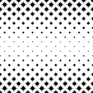 Pattern geometric monochrome