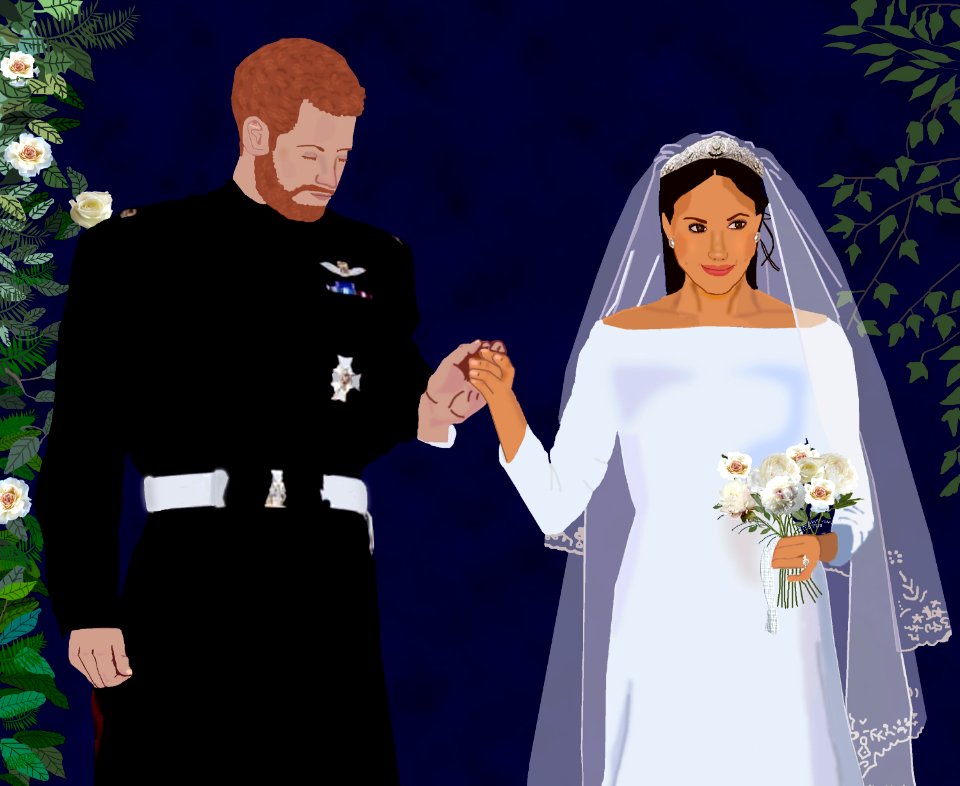 Wedding dress love Free illustrations