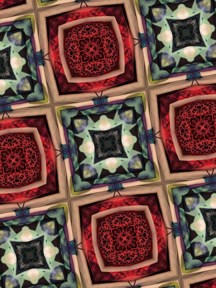 Print geometric decor