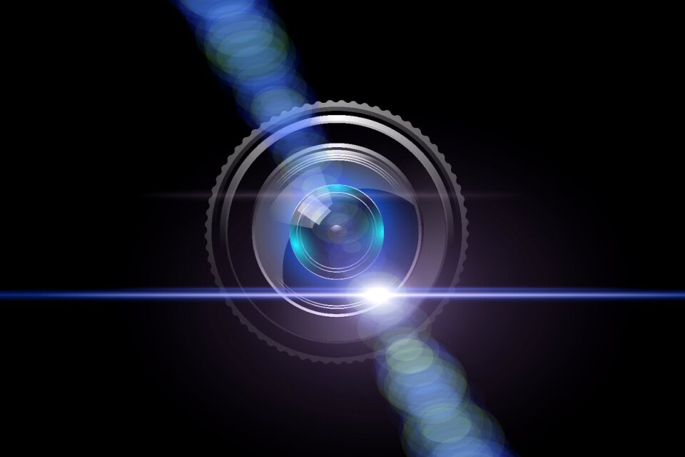 Lens lens flare photoshop