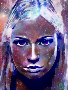 Fantasy solar system glow