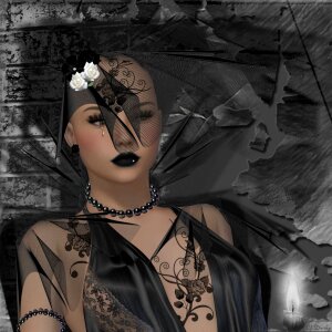 Dark render Free illustrations