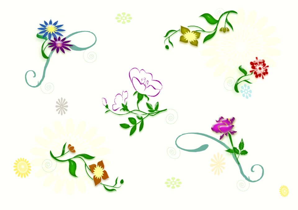 Colors background gracefully