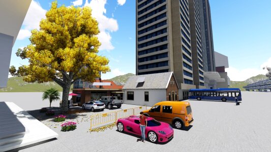 City modern Free illustrations