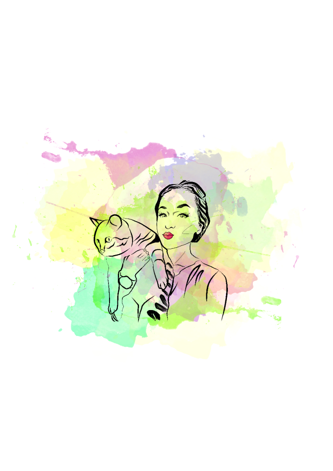 Fashion kitten makeup