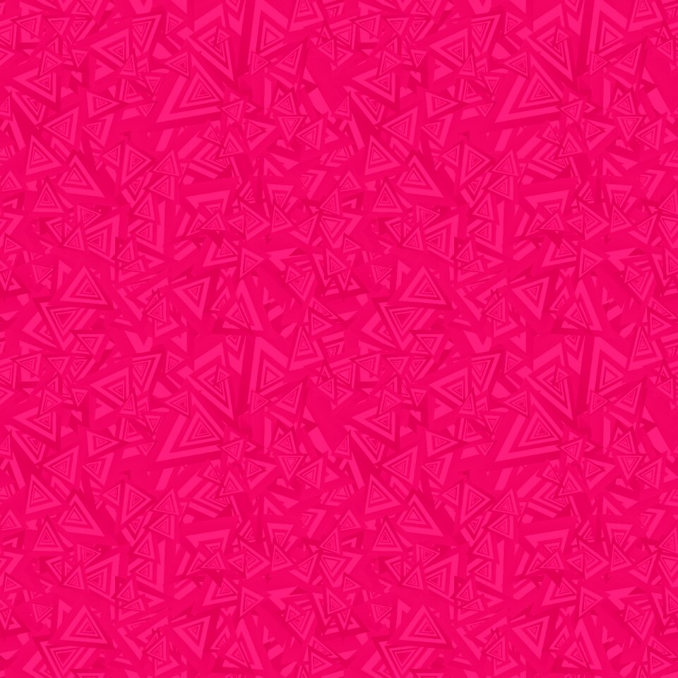 Triangular red pattern