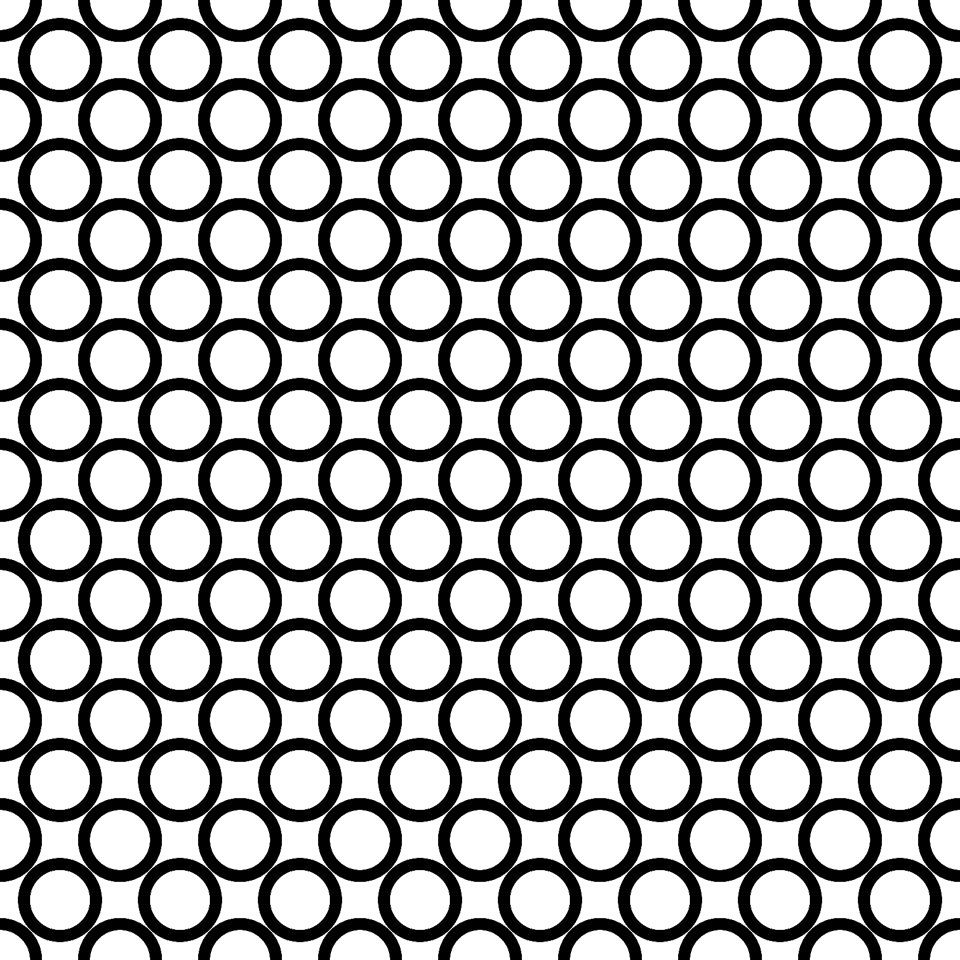 Geometric seamless backdrop