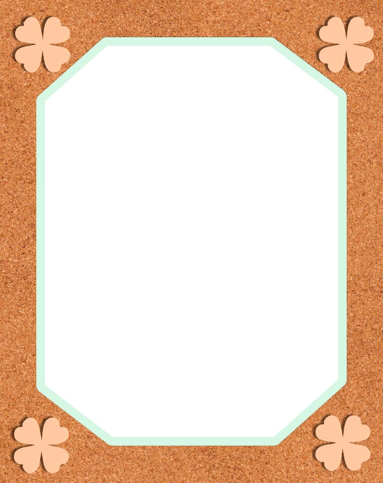 Frame floral flowers decoration