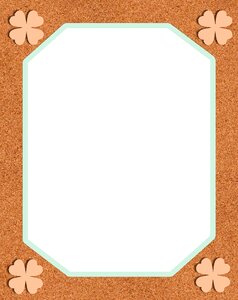 Frame floral flowers decoration
