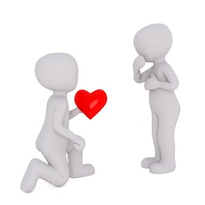 Balloon greeting card together
