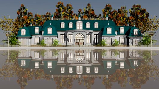 House 3d modern