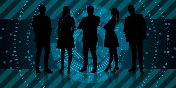 Man business technology