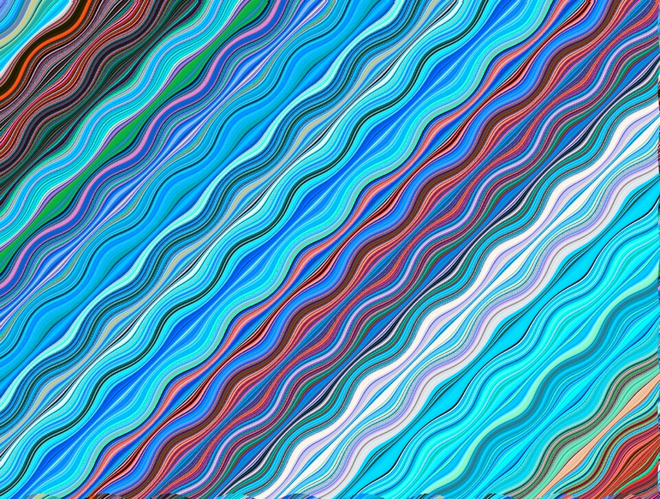 Color pattern structure