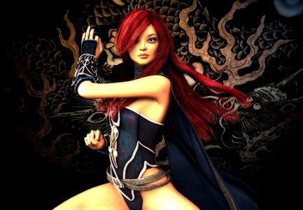 Mystical fantasy female