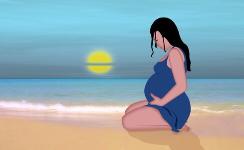 Belly pregnancy tenderness