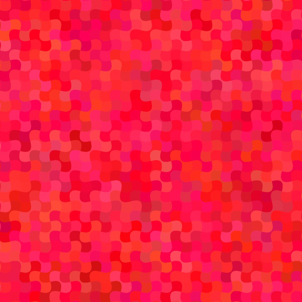 Red pink shape