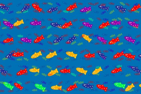 Texture fish background structure