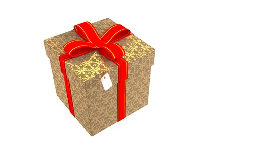 Holiday christmas ribbon