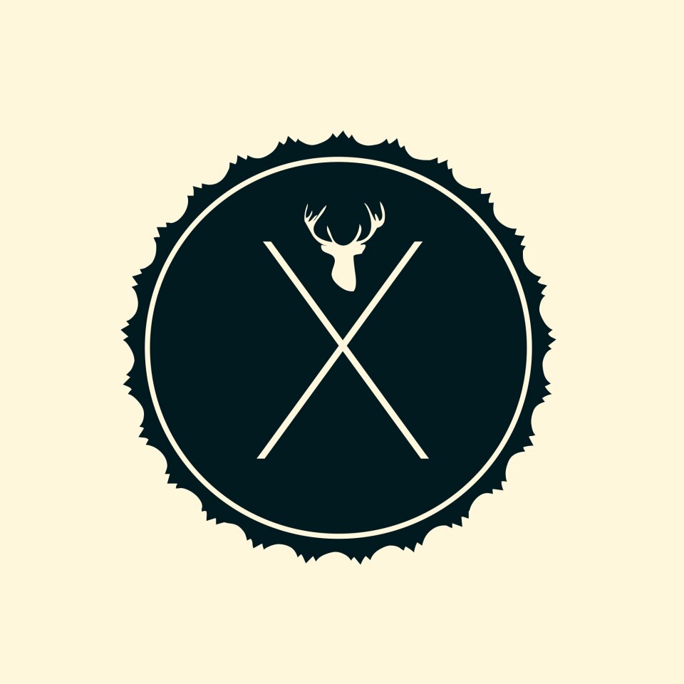 Logo logo hipster logo template