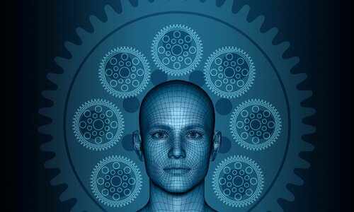Thinking blue thinking blue think