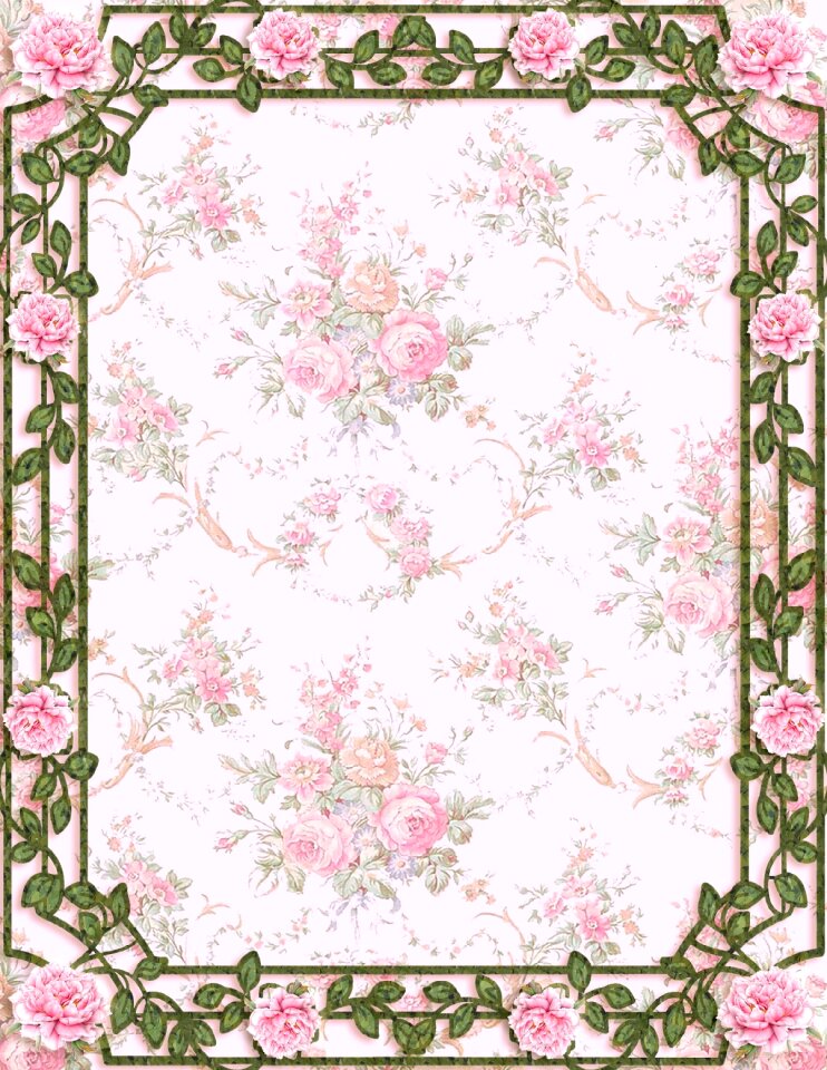 Scrapbook stationery background