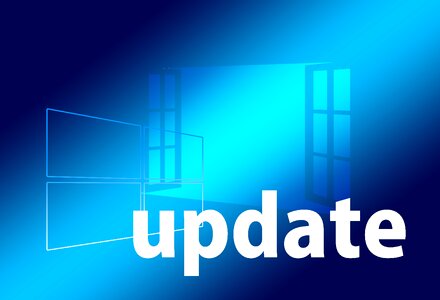 Blue operating system windows