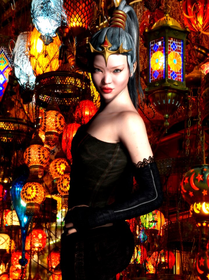 Art female glamour