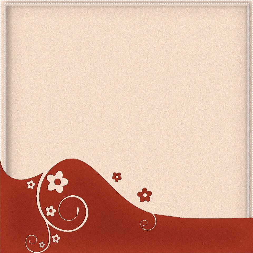 Flowers design card