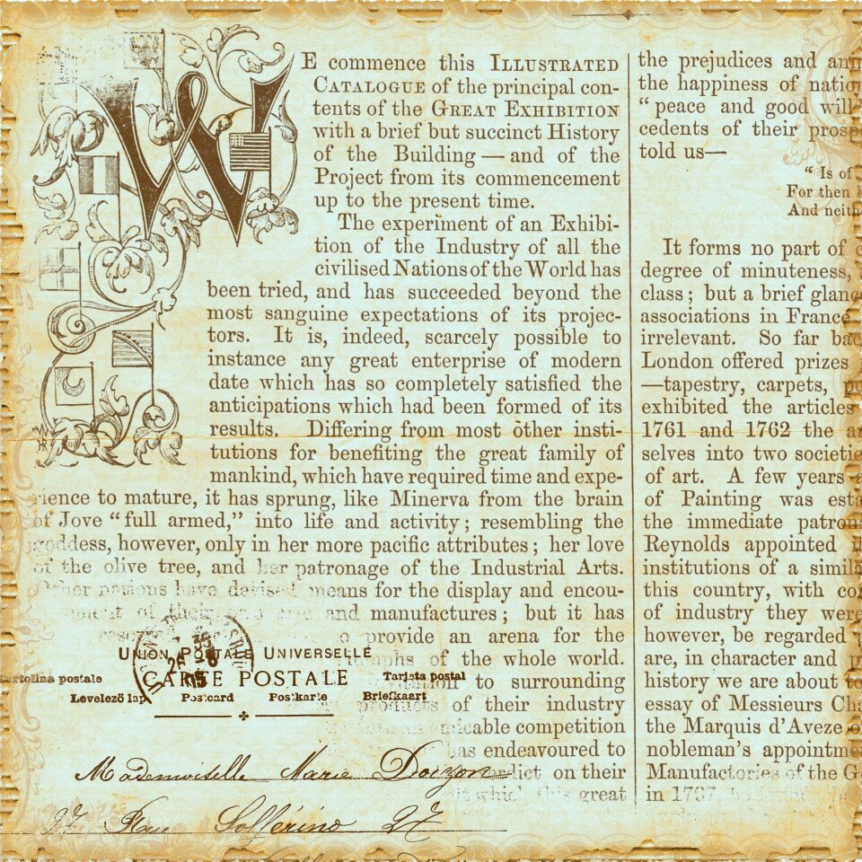 Calligraphy writing newspaper