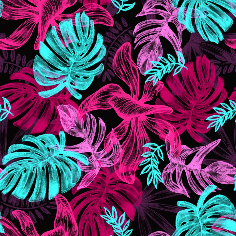 Pattern colors jungle