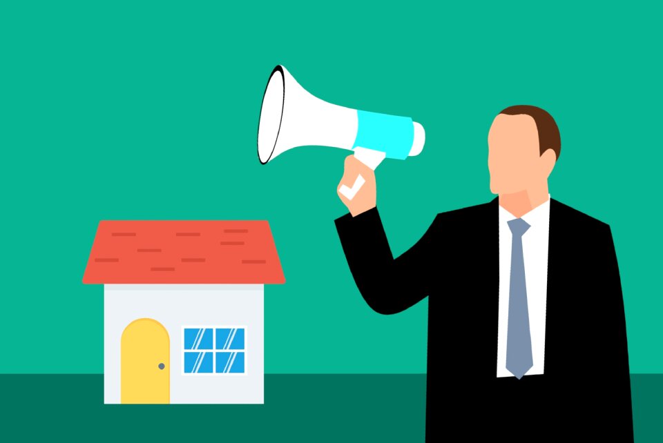 Buying selling megaphone