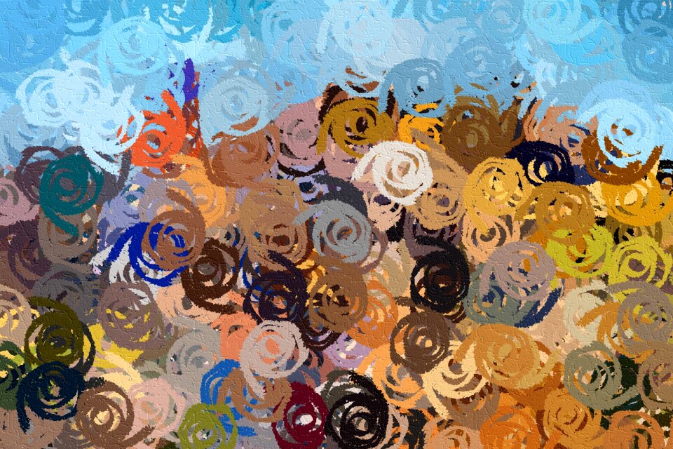 Polychrome stain stains
