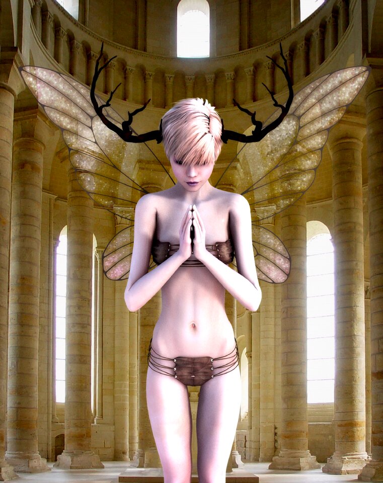 Fantasy female magic