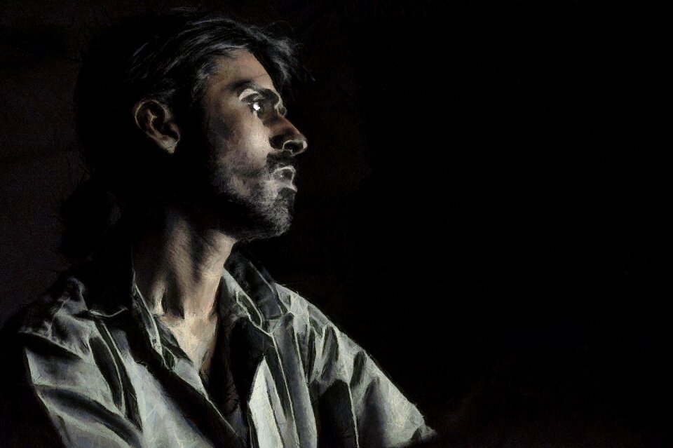 Art artistic man